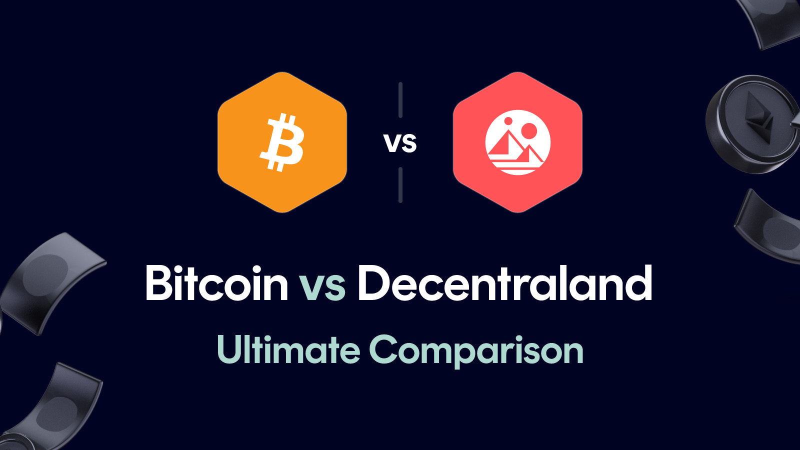 Bitcoin vs Decentraland