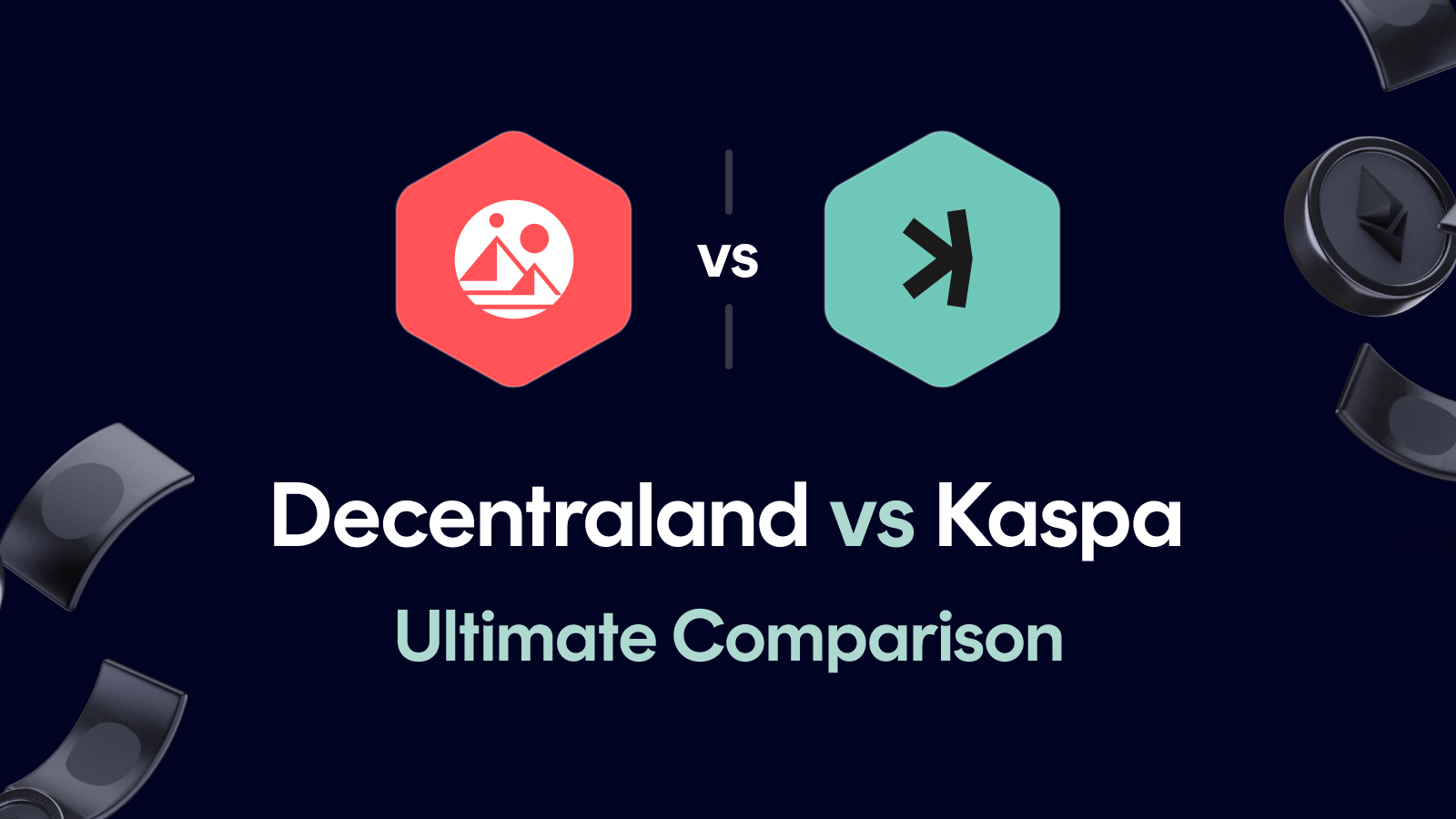 Decentraland vs Kaspa