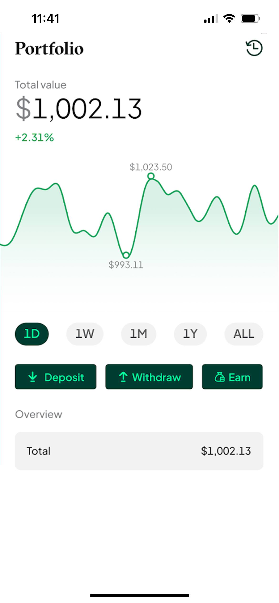 Screenshot Bitstamp
