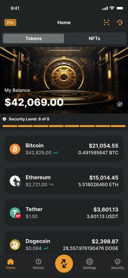 Preview of the Zengo app